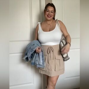 Cargo Mini Skirt